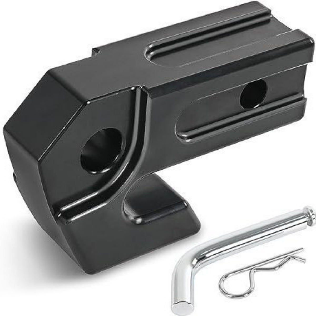 Heavy Duty Trailer Hitch Receiver Lock Long-Lasting Hitch Lock with Pin Slimline Hardware Hard to Bend for Towing
