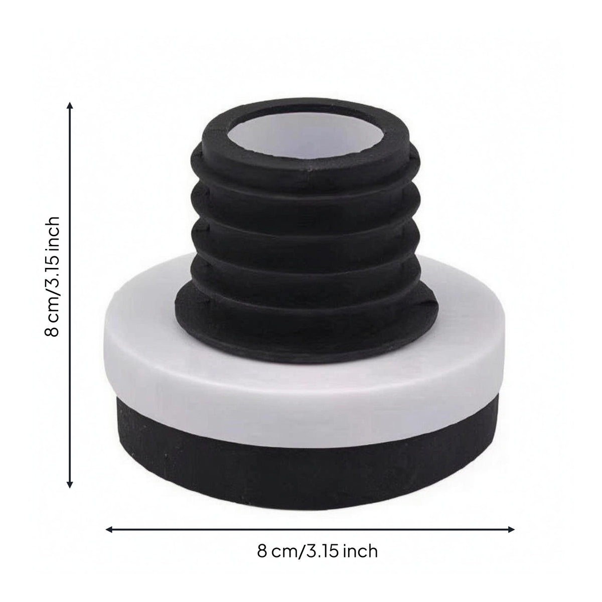 Stepped Design Urinal Sealing Seal Odor Resistant Ribbed Urinal Seal Gas-Tight Bathroom Seal Accessory Part