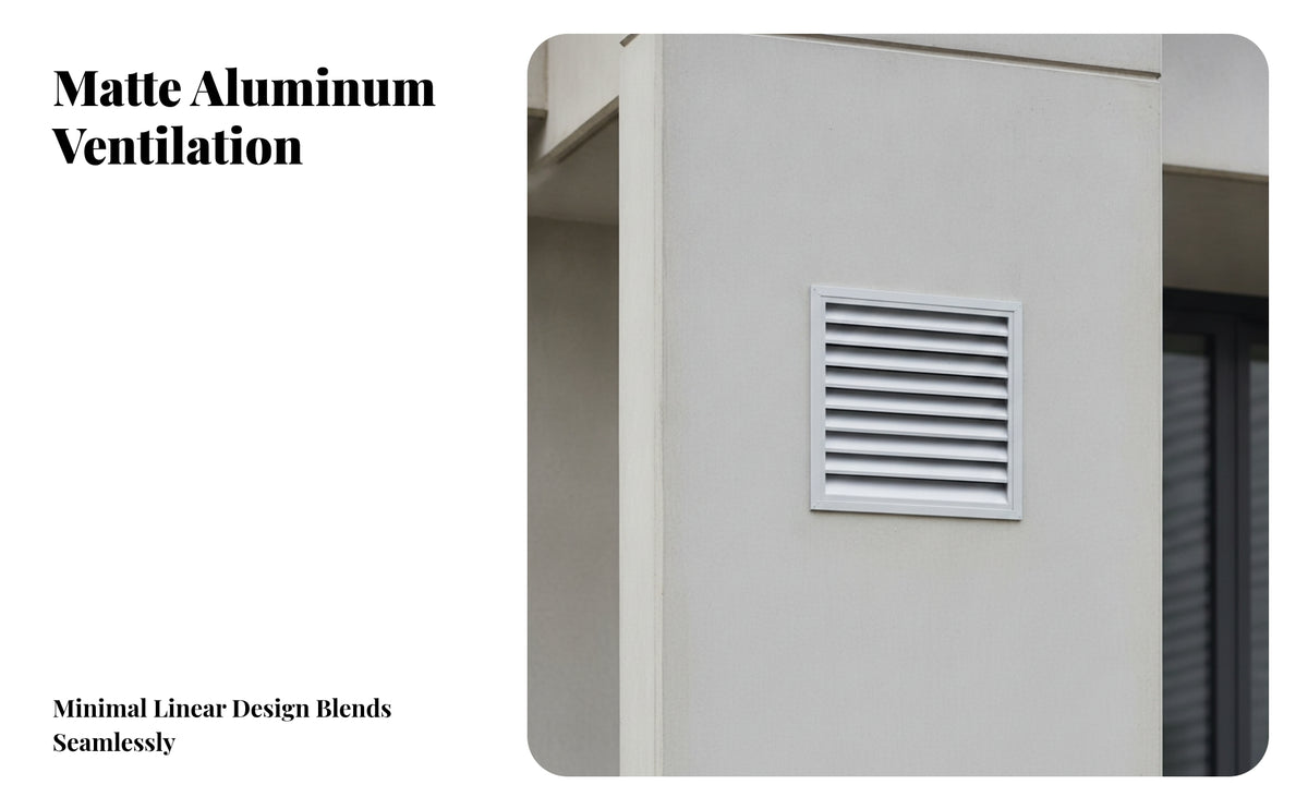 Low-Profile Aluminum Vent Cover