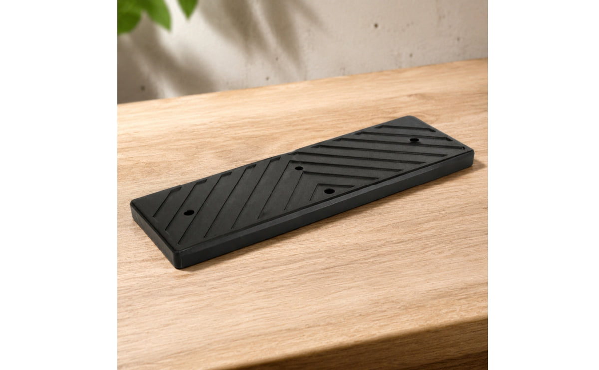 Rectangular Tire Changer Pressure Pad Grooved Tire Changer Pad Anti-Slip Shock Absorption for Mechanics, Garage