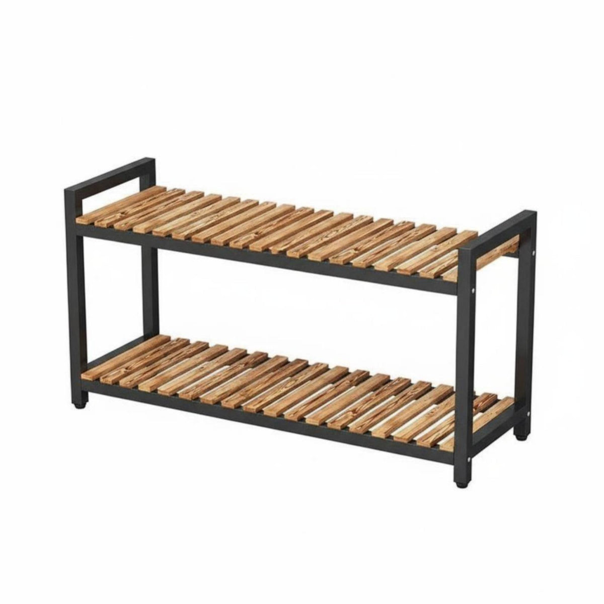 Tiered Design Multi-Tier Plant Stand Simple and Natural Aesthetic Flower Shelf Sturdy Frame Home Decoration Space Saving for Balcony, Living Room, Bedroom, Patio