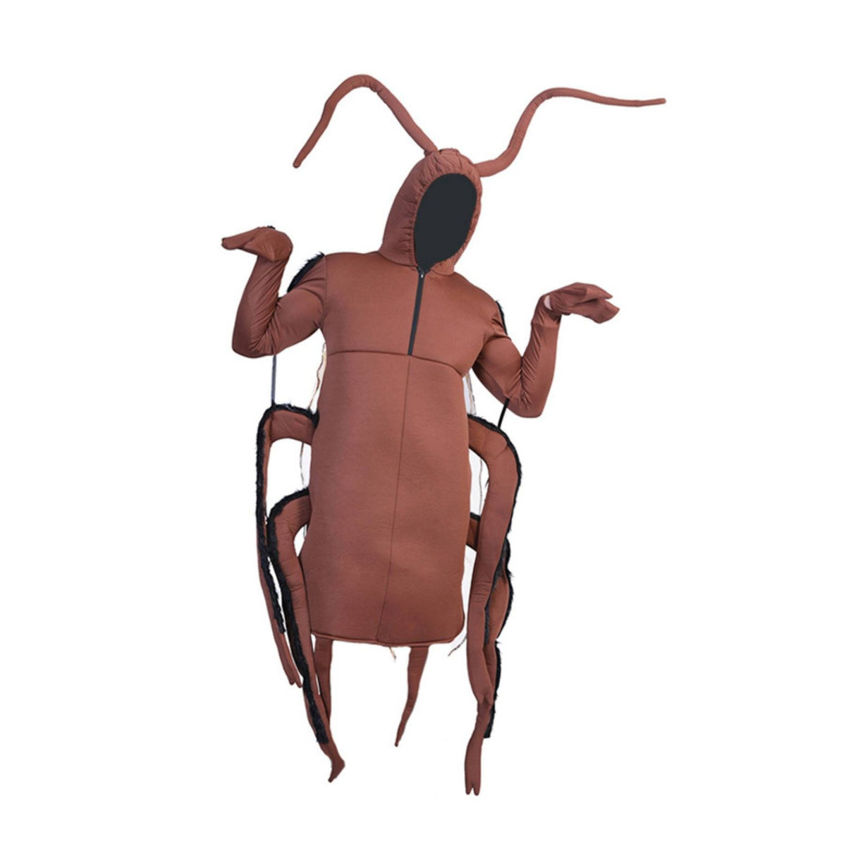 Roach Costume One-Piece Design Roach Jumpsuit Versatile Wear Jumpsuit for Men, Adults, Halloween, Parties