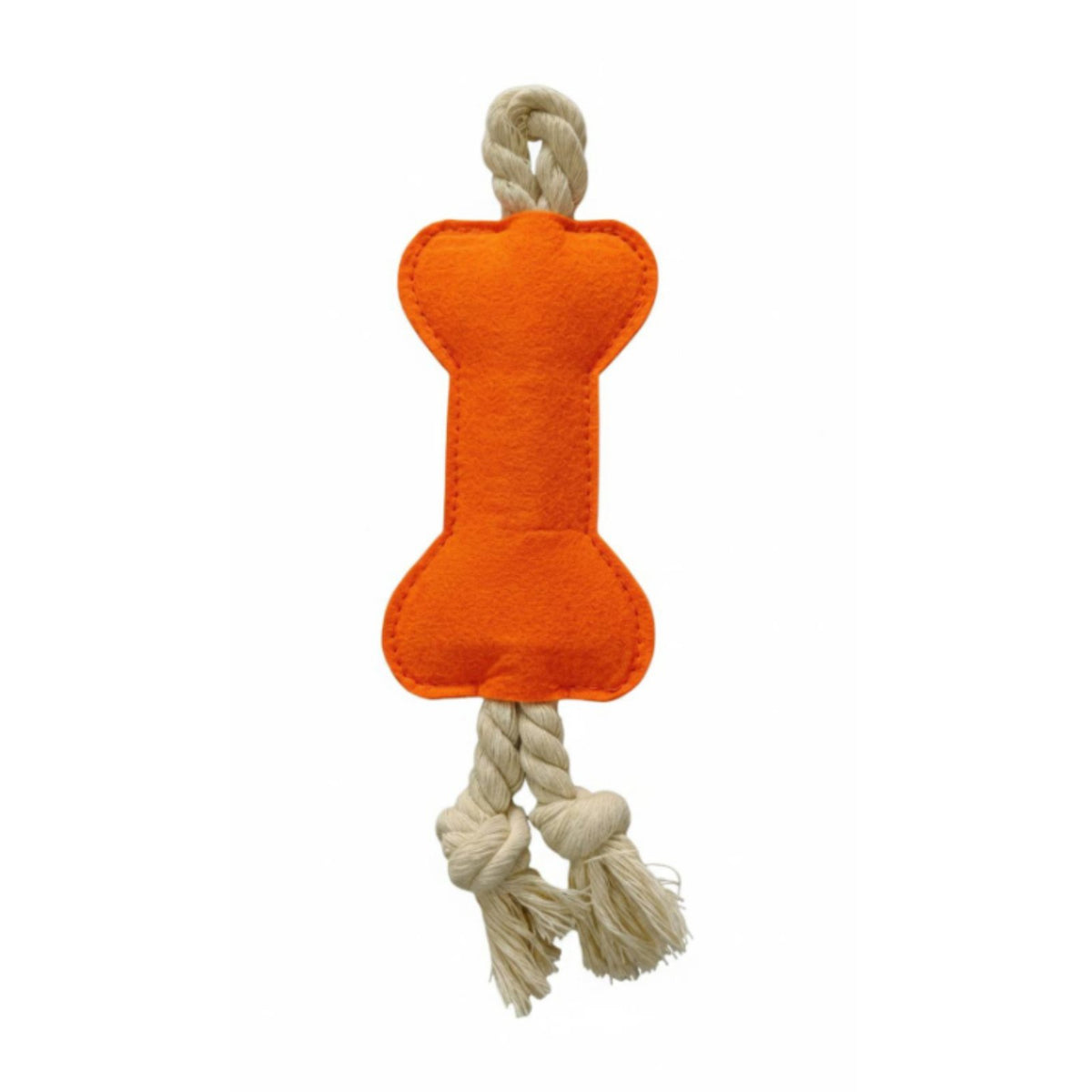 Long-Lasting Felt Rope Toy Teeth Grinding Dog Rope Toy Interactive Fun for Aggressive Chewers, Puppy Owners, Solo Play, Playtime, Indoor