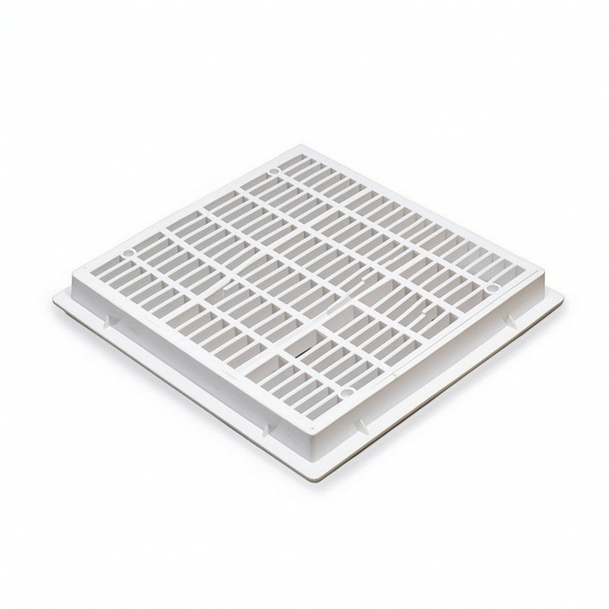 Open-Grid Pool Floor Drain Cover Rigid Square Main Drainer Long-Lasting for Spa