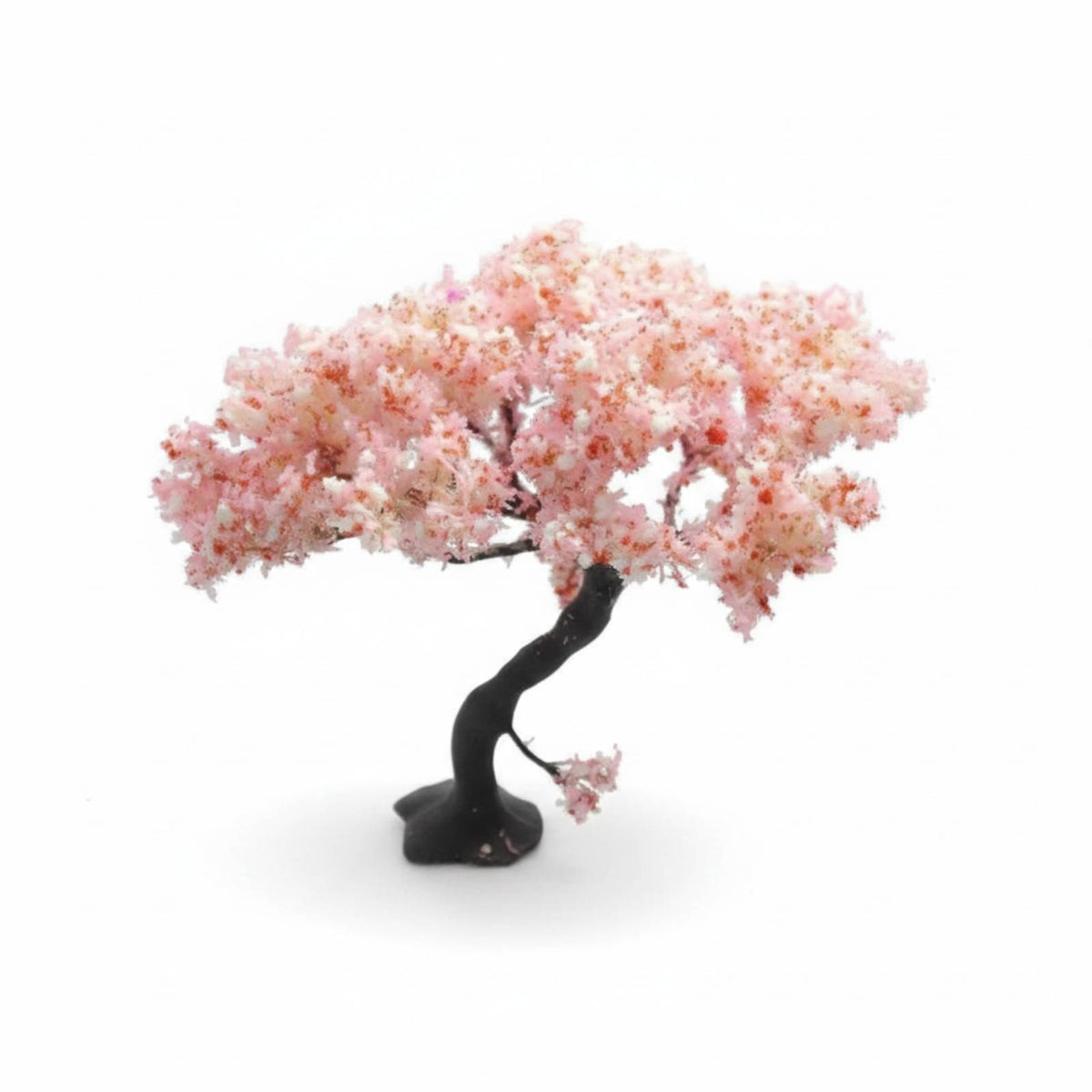 DIY Crafting Miniature Cherry Blossom Tree Japanese Aesthetic Artificial Cherry Blossom Tree Model Realistic Appearance Sand Table Landscape Model Nature-Inspired Design for Hobbyists, Architecture Students, Architectural Models, Figure Displays