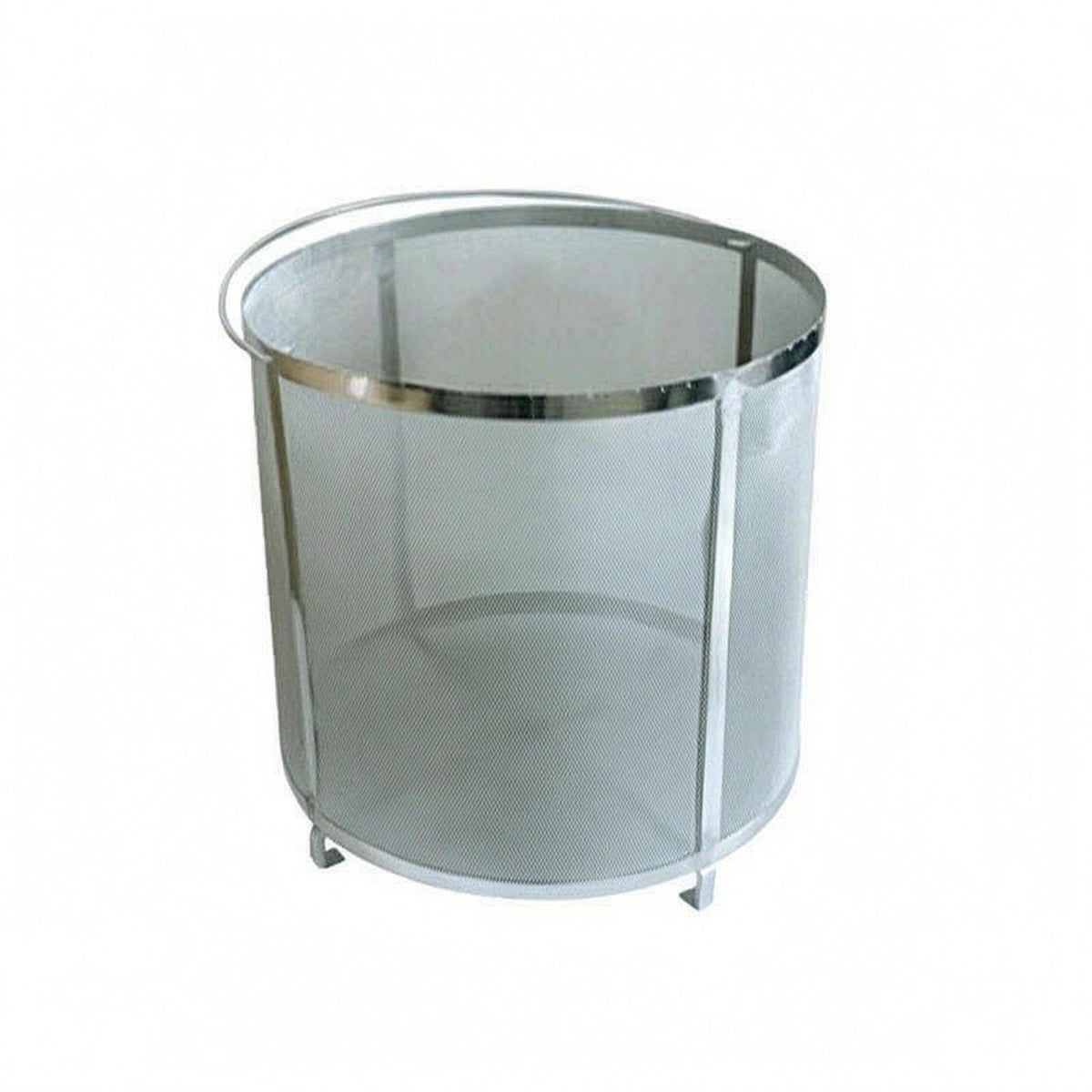 Fine Mesh Hop Strainer Basket Cylindrical Hop Filter Basket Rigid Support Supports Brew Accessory Open Top