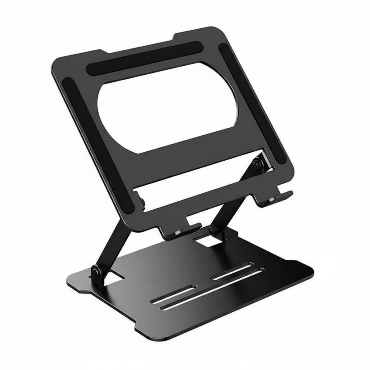 Adjustable Laptop Stand Heat Dissipation Foldable Laptop Riser Ventilated Computer Stand Er Proceed Nomic Design for Study Room