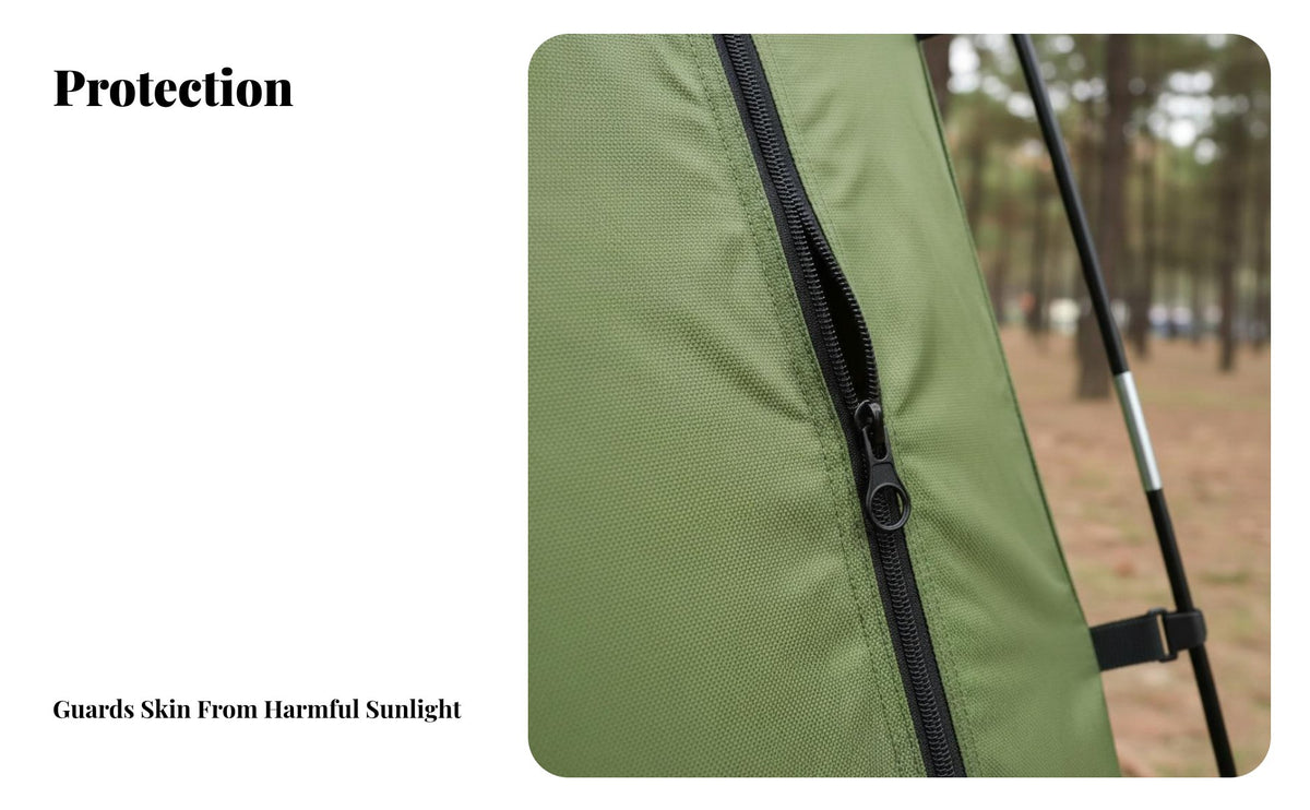 Multi-Use Portable Changing Tent Lightweight Outdoor Dressing Tent Waterproof Includes Storage Bag for Beachgoers, Families, Photographers, Fishing Trips, Beach, Campground, Photoshoots