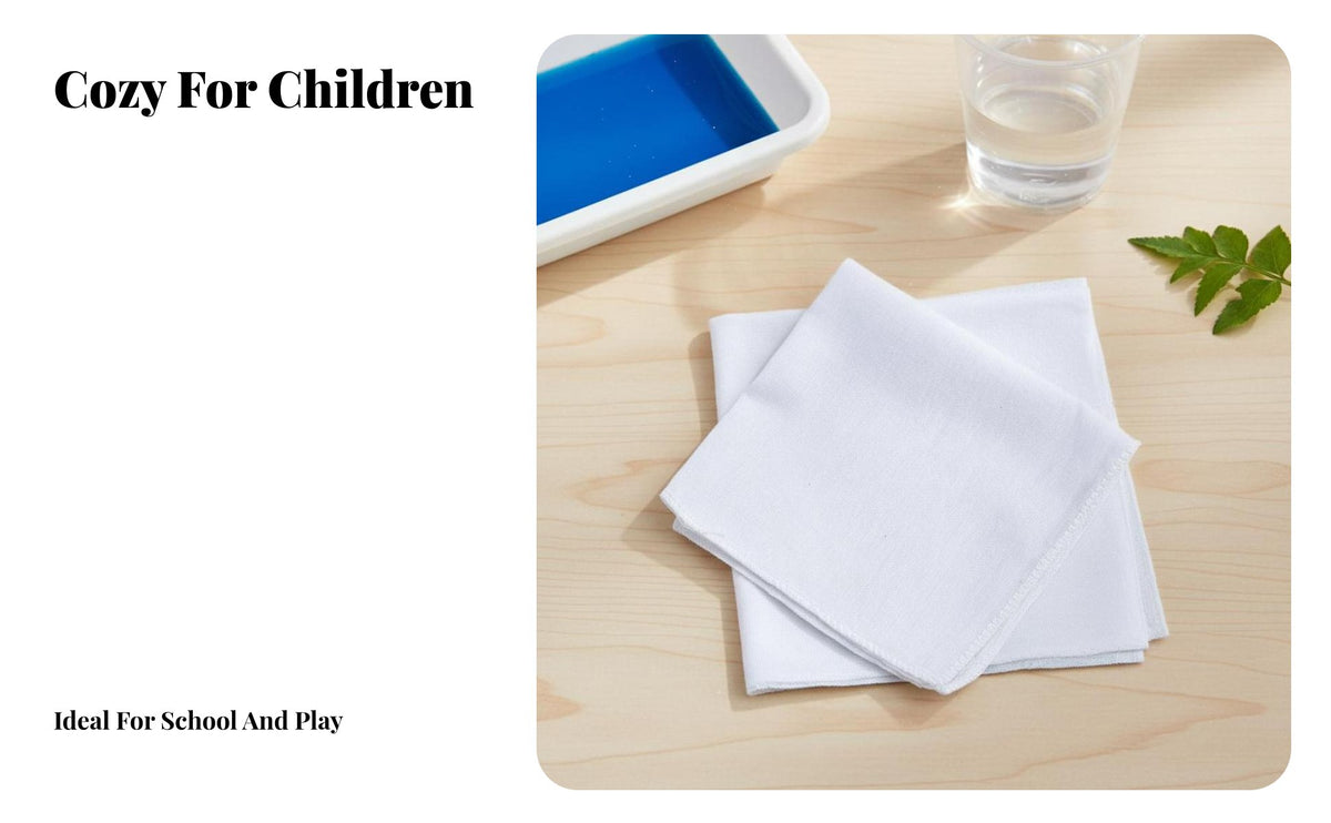 5 Pieces Colorful Dyeing Craft Cloth Washable and Colorful Dyeing Textile Squares Skin-Friendly Leaf Printing Textile for Students, Kids, Art Class