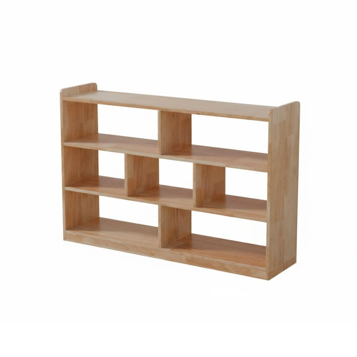 Kidschild-safe Design Montessori Cubby Unit Rounded Edges Multi-Cubby Organizer Open-Front entry children's Furniture long-lasting Construction for Toddlers, educators, Parents, Kindergarten, Preschool, Classroom, Playroom