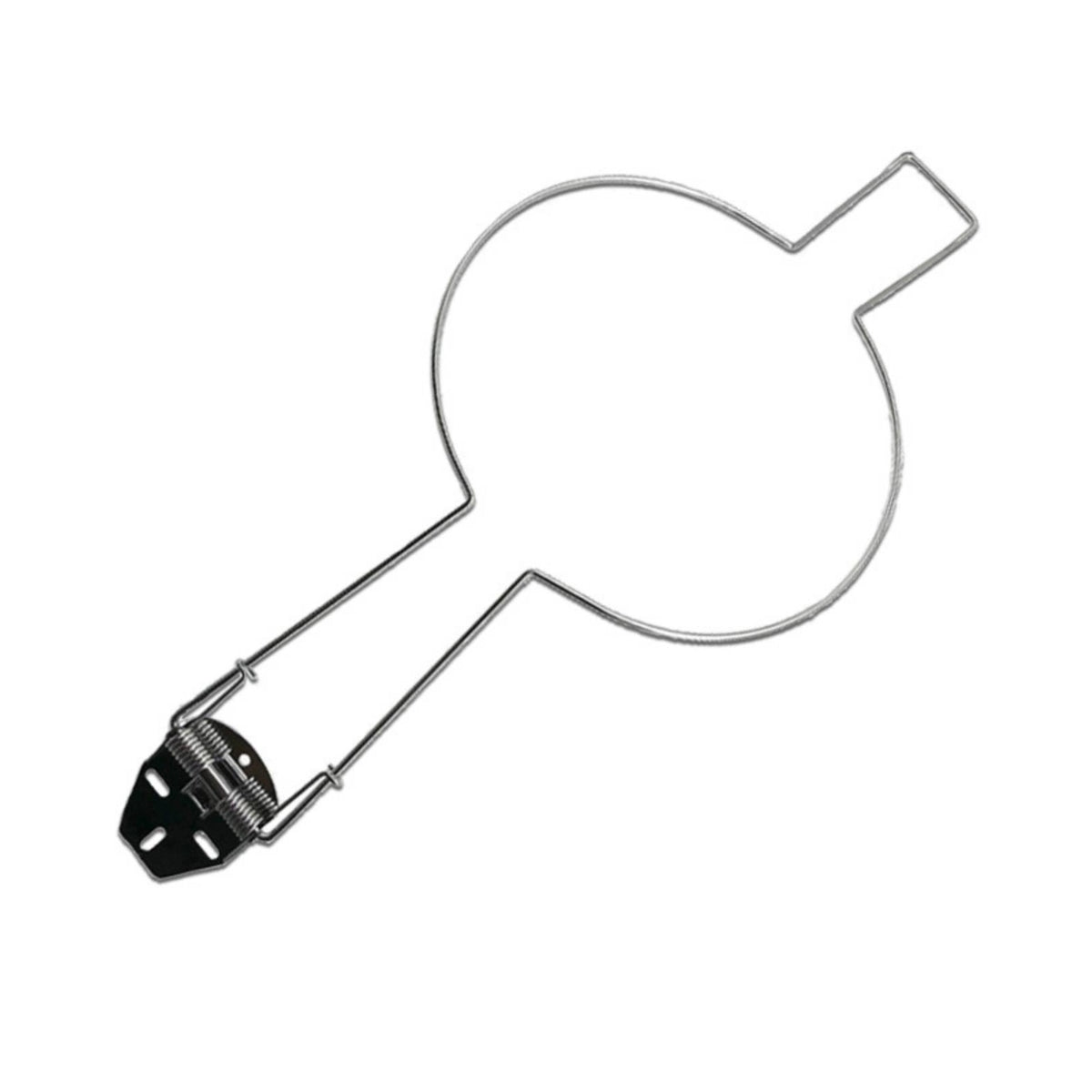 Stainless Steel Car Hat Holder with Spring Clip Sturdy Visor Hat Hanger Compact Organizer Heavy Duty for Drivers, Truck
