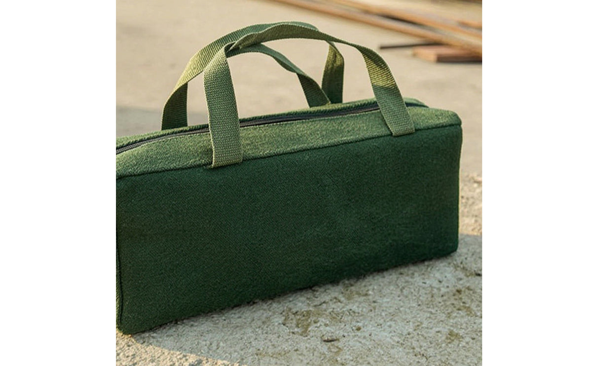 Canvas Tool Bag Heavy-Duty Zippered Tool Bag Organizer for Mechanics, Electricians, Job Site, Workshop, Car