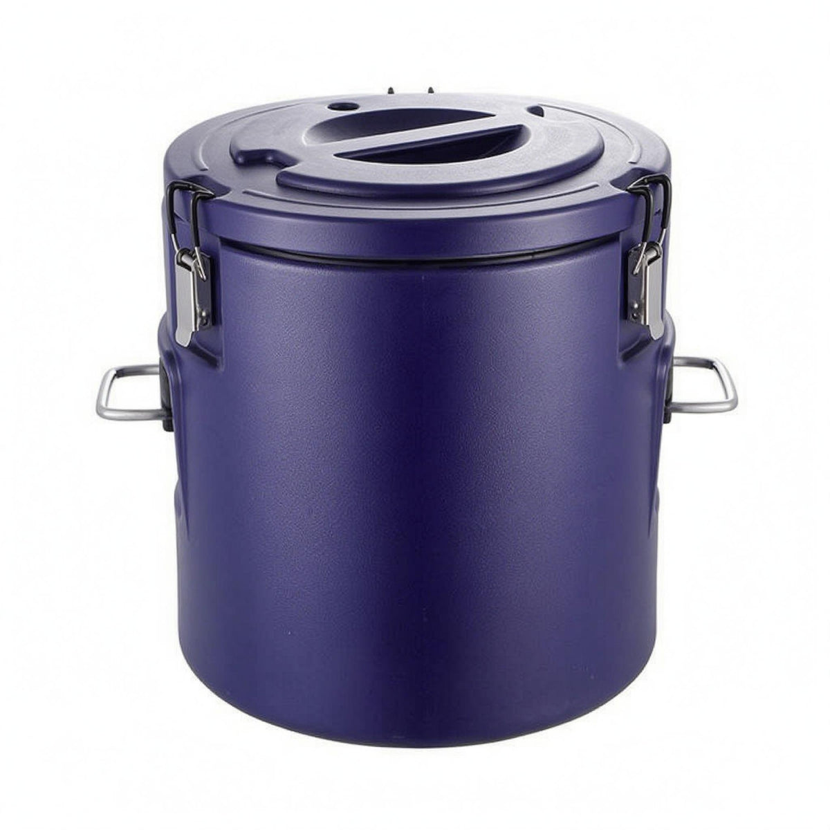 Insulated Steel Bucket Side Handles Stainless Steel Bucket Cylindrical Household Storage