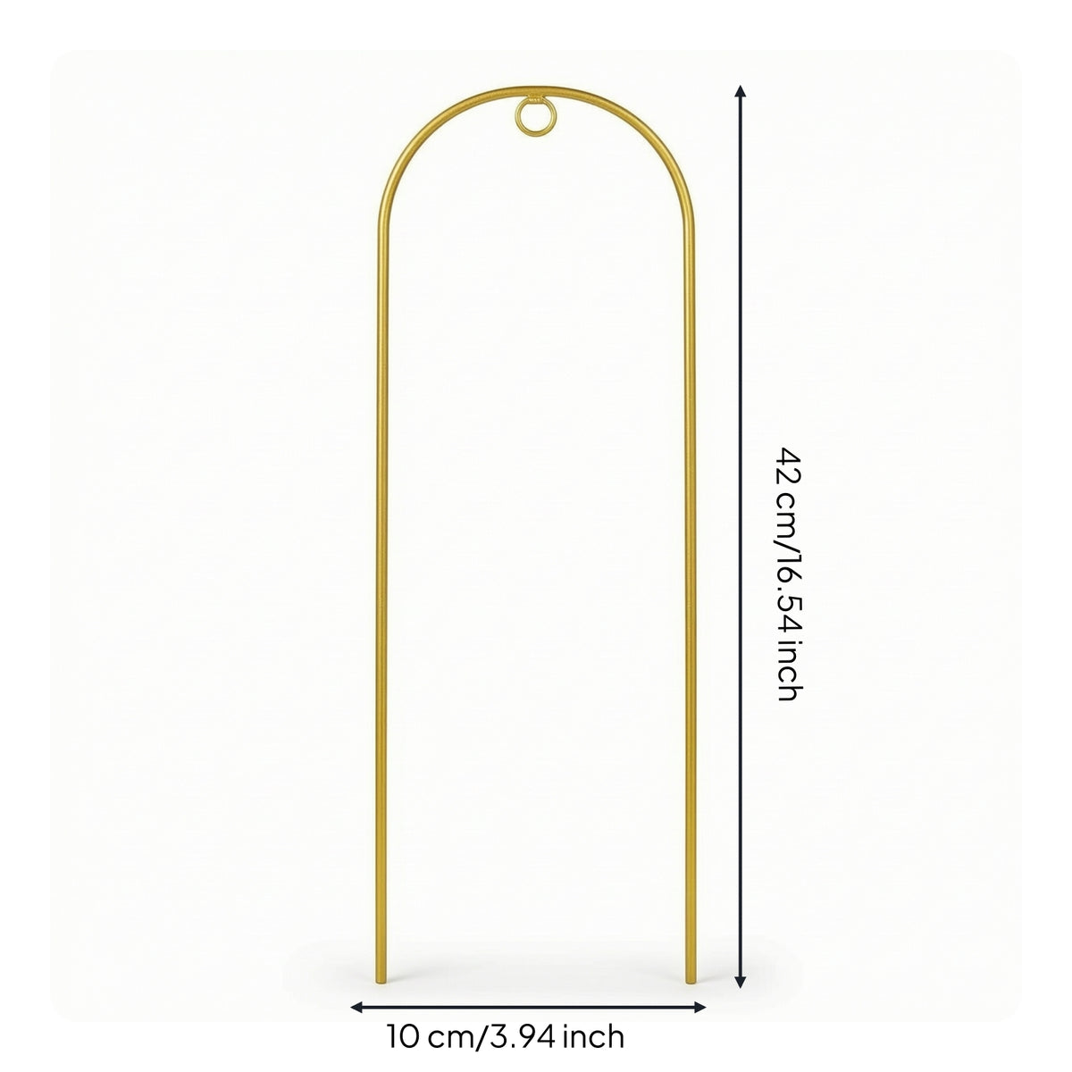 Climbing Plant Trellis Arched Metal Plant Support Tall Climbing Trellis for Planter