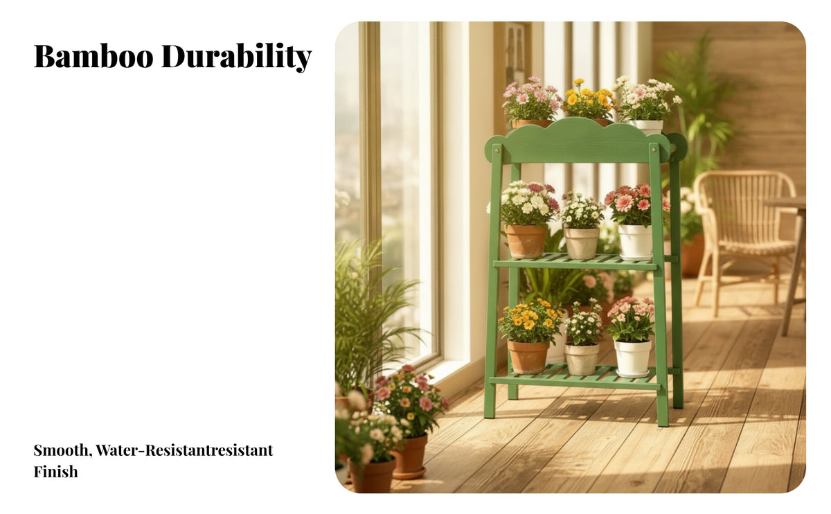Freestanding 3-Tier Plant Stand