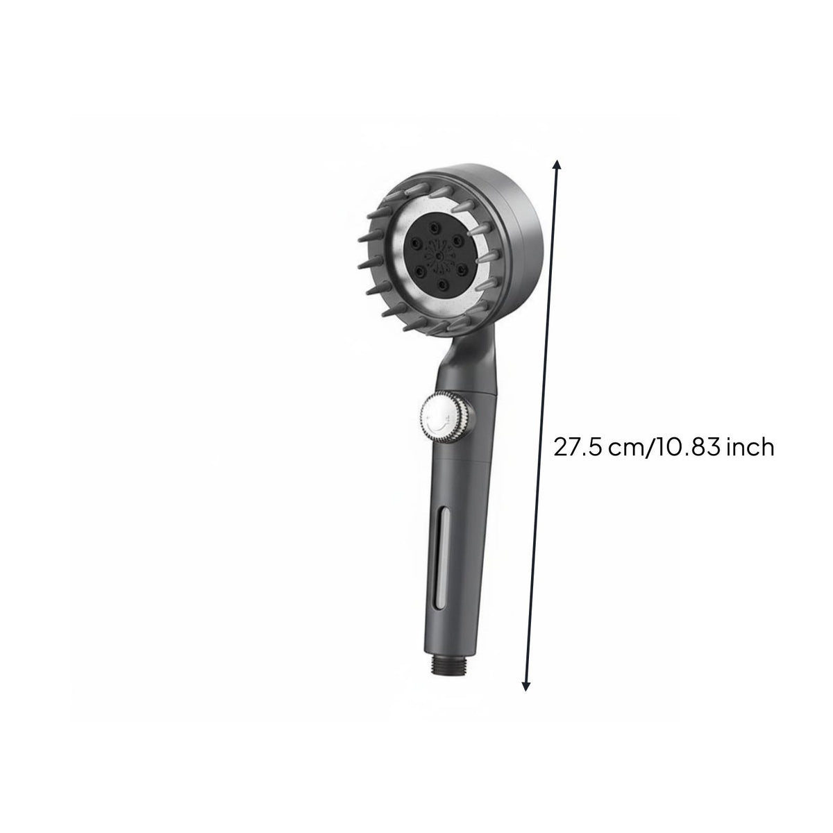On/deactivate Switch Handheld Shower Head Multiple Spray Modes Filtered Shower Head Visible Filter Window