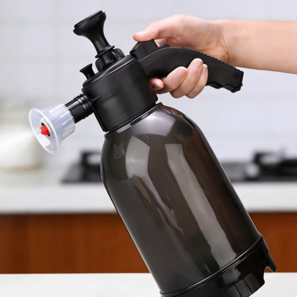 Manual Pressure Foam Sprayers Leakproof Hand Pump Foam Sprayers Thickened Body Cleaning Supplies for Gardening