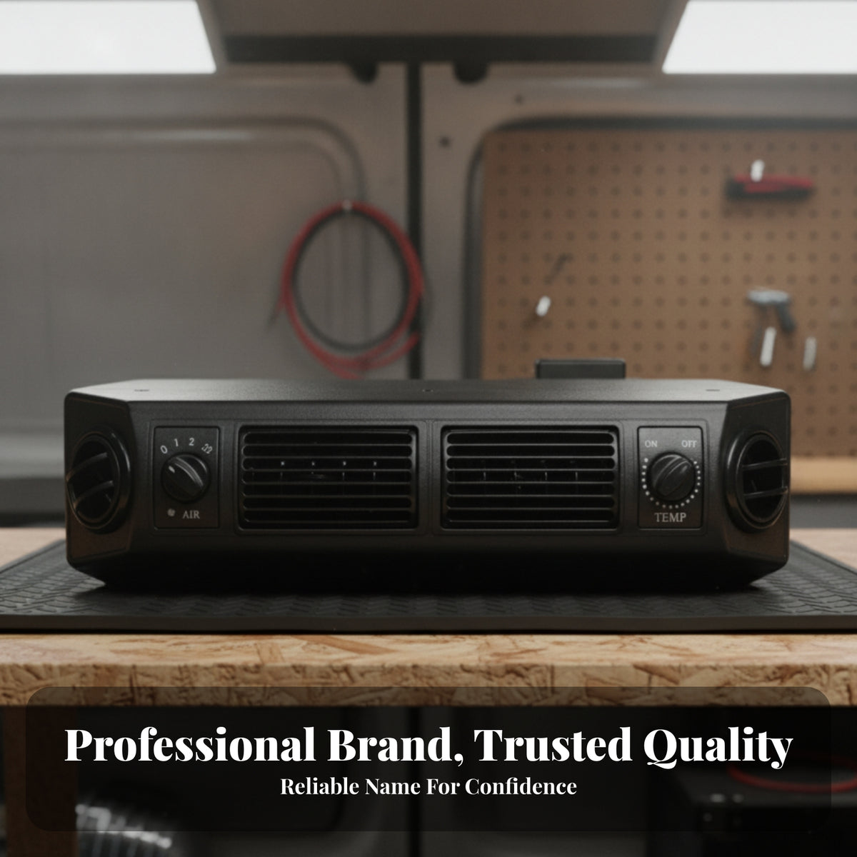 High-Quality Materials Heating Cooling Evaporator Rectangular Housing Car Air Conditioning Evaporator Assembly Vent Grilles Vehicle Component Round Side Outlets