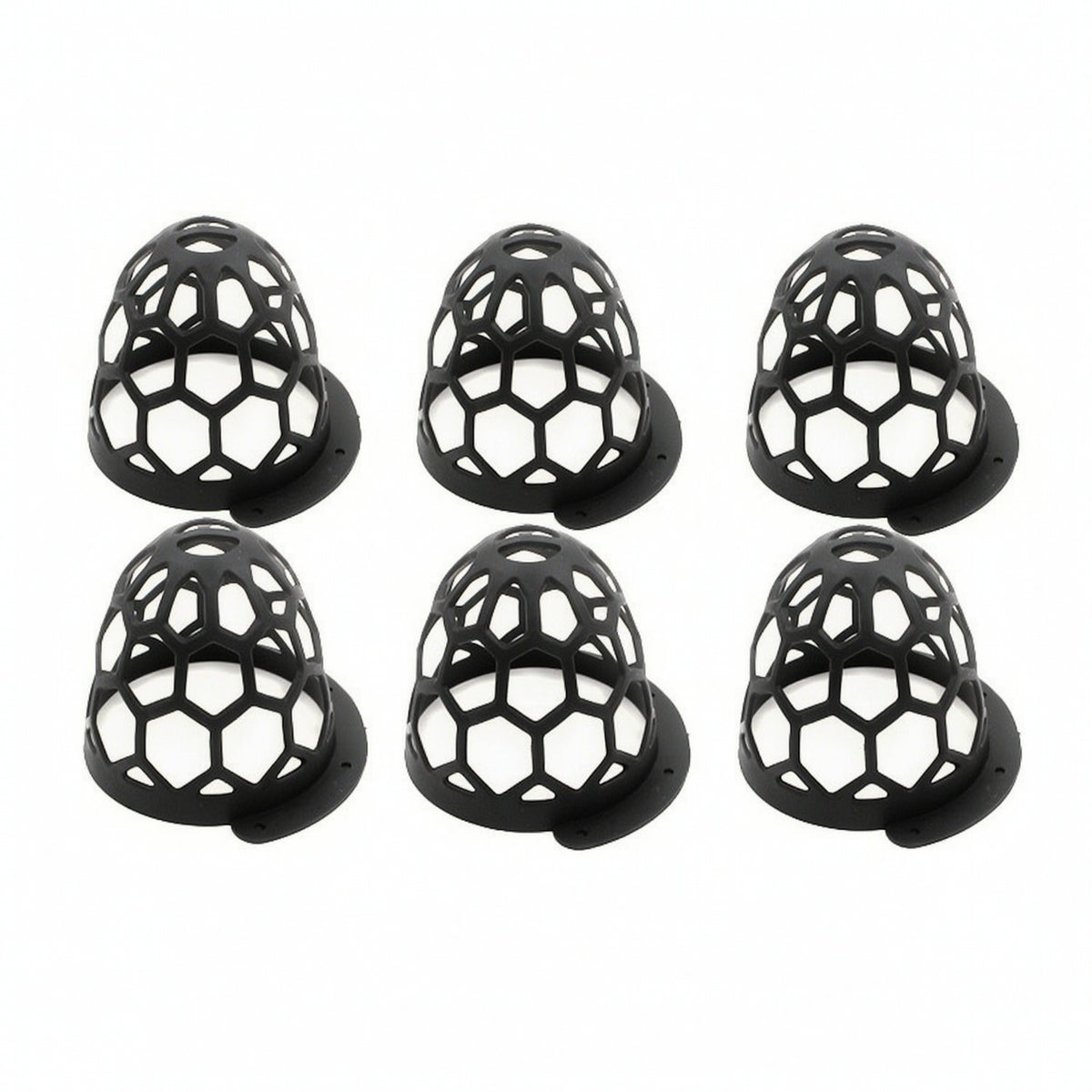 6 Pieces Plastic Billiard Table Pocket with Mounting Base Easy to Install Billiard Net Basket Practical Pool Table Net Basket Lightweight for Children