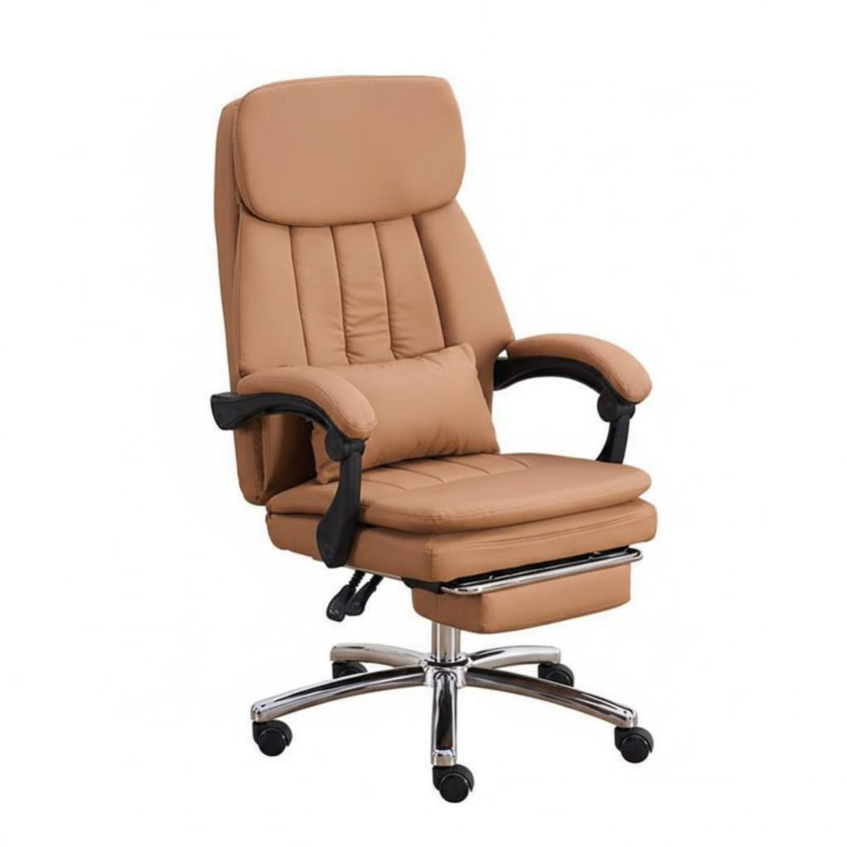 Highsupport Support Reclining Desk Chair with Footrest Adjustable Recline Office Furniture Ergonomic Design rotating Seat Padded Armrests for managerials, Remote Workers, Pet Owners, resting, Study Room, Relaxing, Gaming Setup