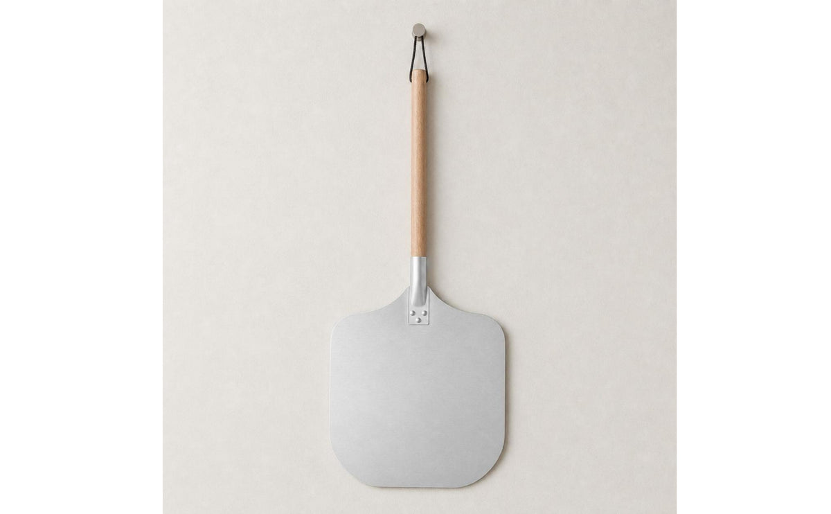 Pizza Transfer Peel Metal Flat Pizza Peel Cooking Tool for Home Cooks, Ovens