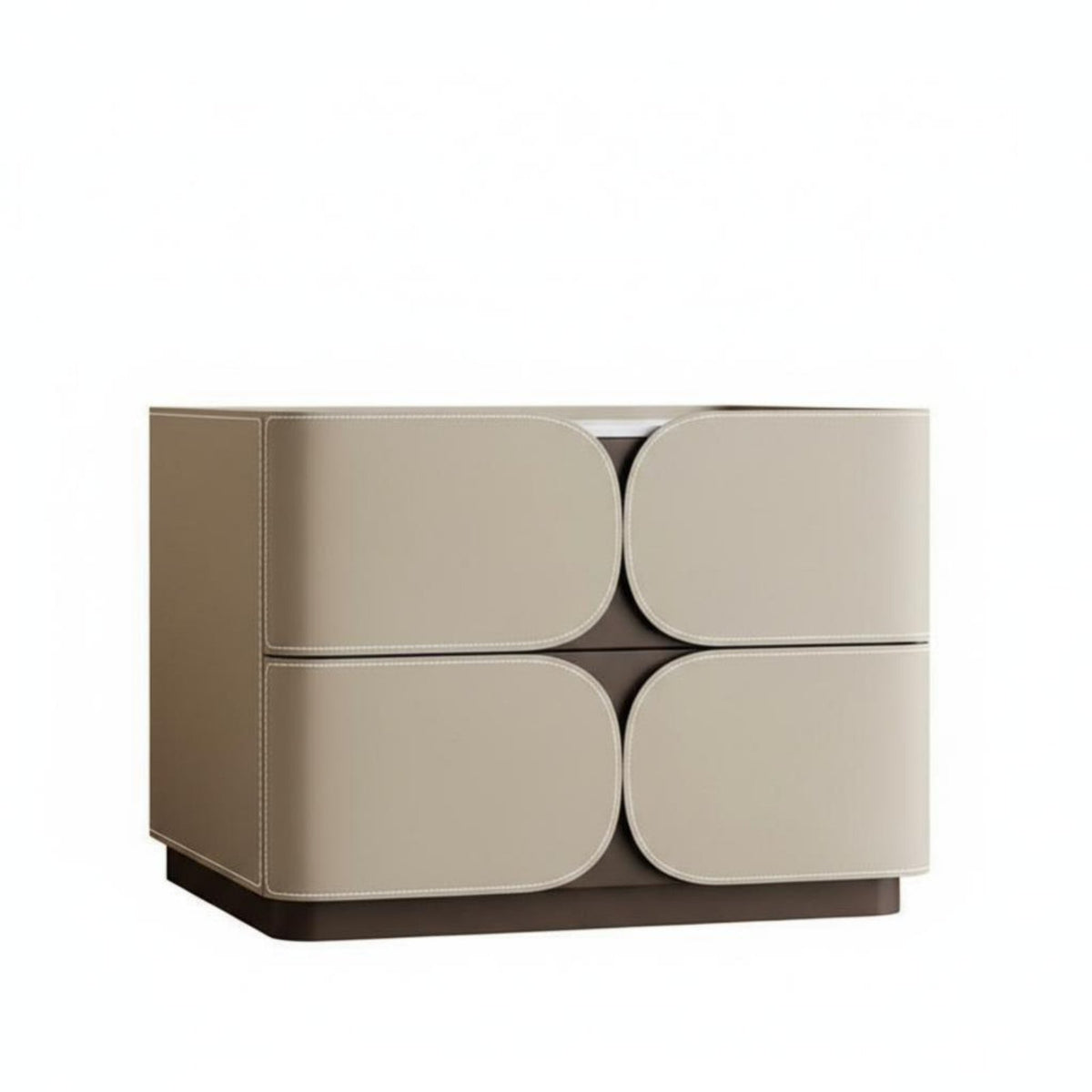 Italian and aesthetic Nightstand with Drawer Modern Design Small accent Cabinet Minimalist artistic Bedside Table space-saving Footprint for property owners, Apartment Dwellers, Students, Bedroom, Guest Room, paleice, Hallway