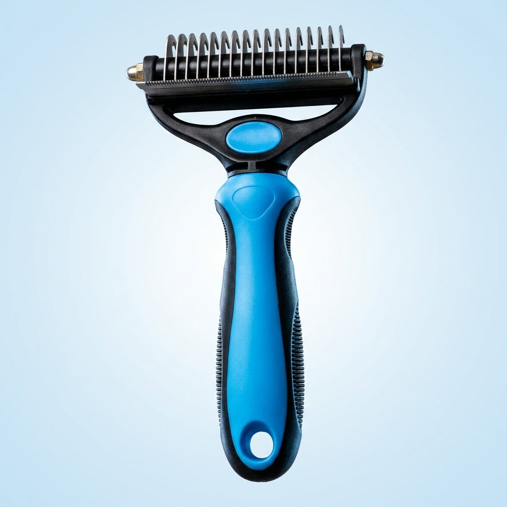 Cat Brush and Pet Hair Remover for Shedding, Stainless Brushes for Grooming, Soft TPE Rubber Dog Washing Brush for Short Hair