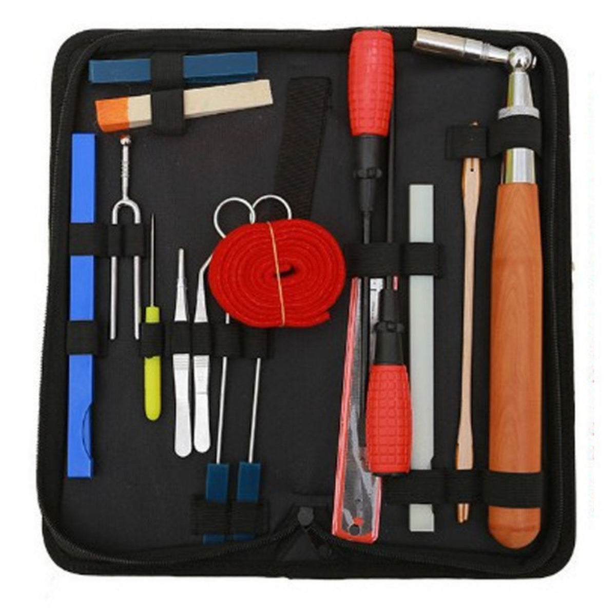 Piano Tuning Kit Tuning Wrench Convenient Storage Bag for Music Students