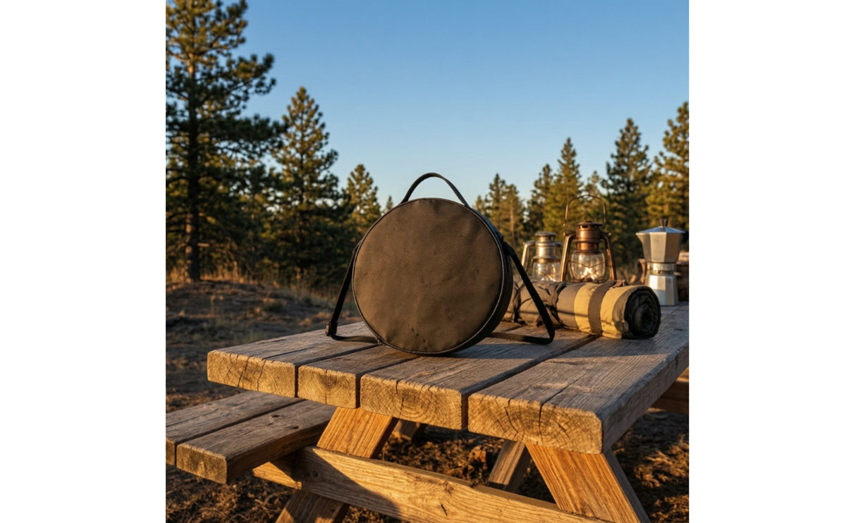 Round Storage Bag Portable Round Bag with Shoulder Strap Adjustable for Commuters, Commuting