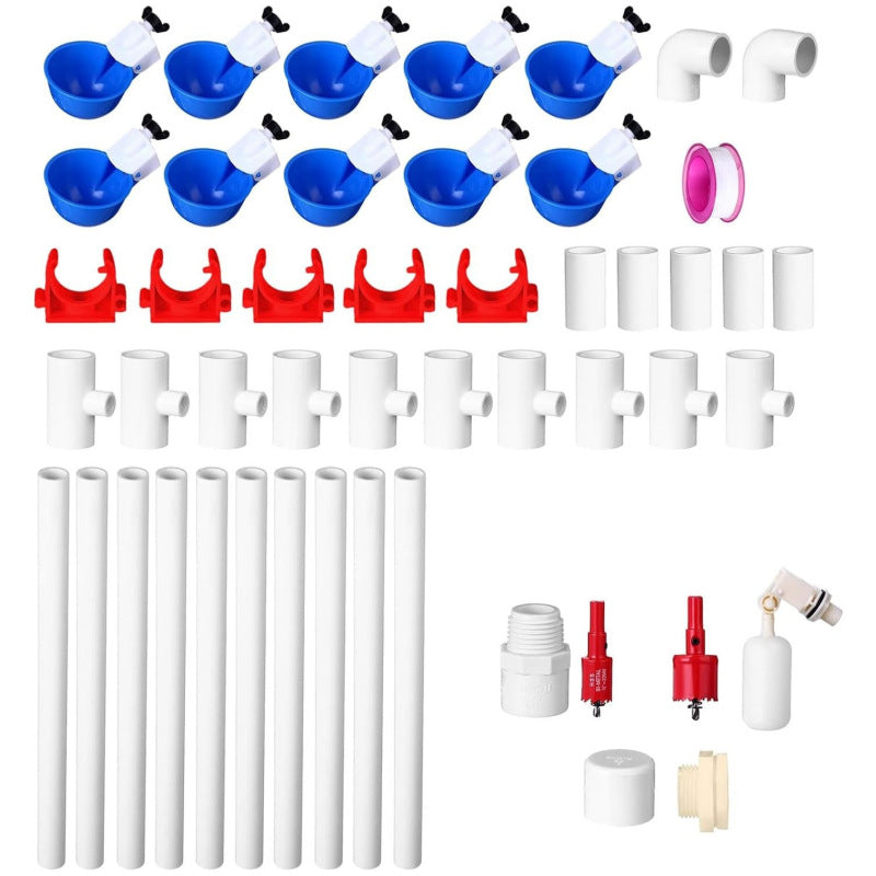 Adjustable Automatic Poultry Waterer for Chickens Ducks Geese