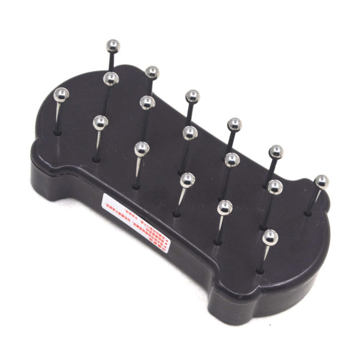Massage Comb with Metal Balls Handheld Scalp Massage Tool Portable Head