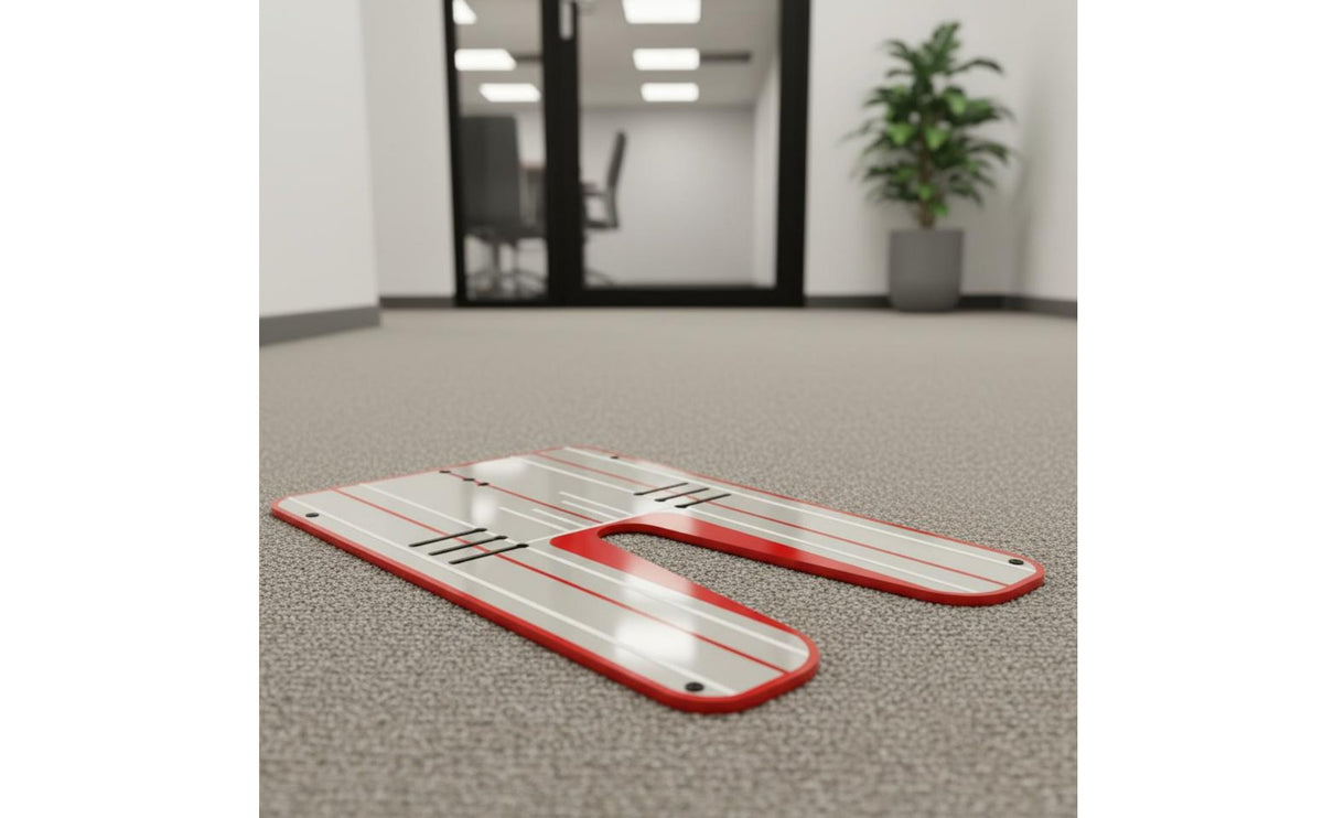 Improves Accuracy Putting Alignment Mirror Instant Feedback Golf Putting Mirror Builds Consistency Golf Swing Path Coach Develops Muscle Memory for Beginners, Golfers, Indoor, Outdoor, Office