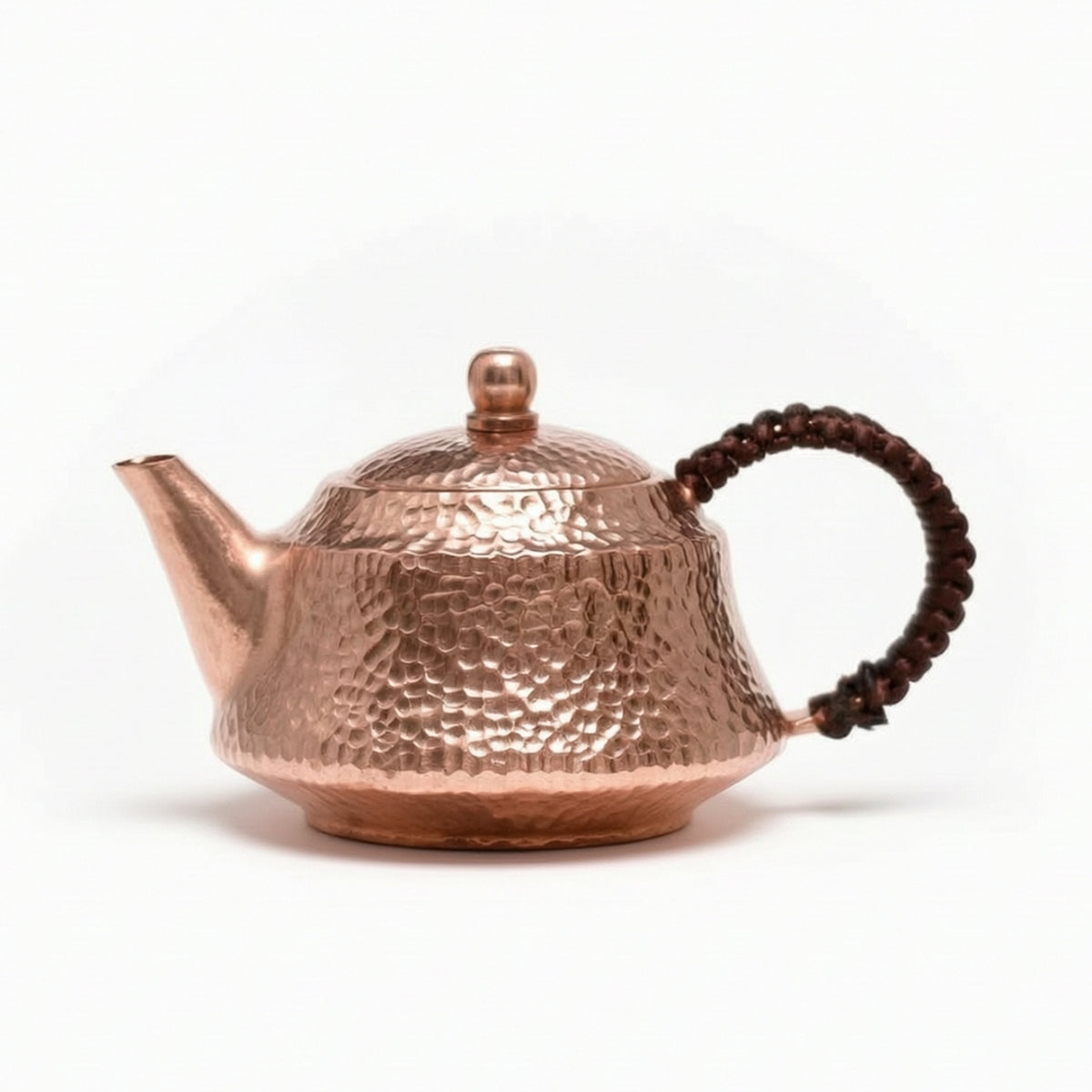 Copper Teapot Vintage Hammered Teapot Gas Teaware for Tabletop