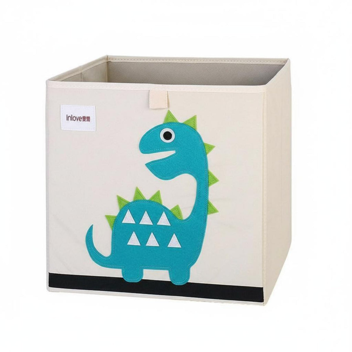 Cartoon creature Storage Cube easy-care CreatureThemed textile container Foldable for children