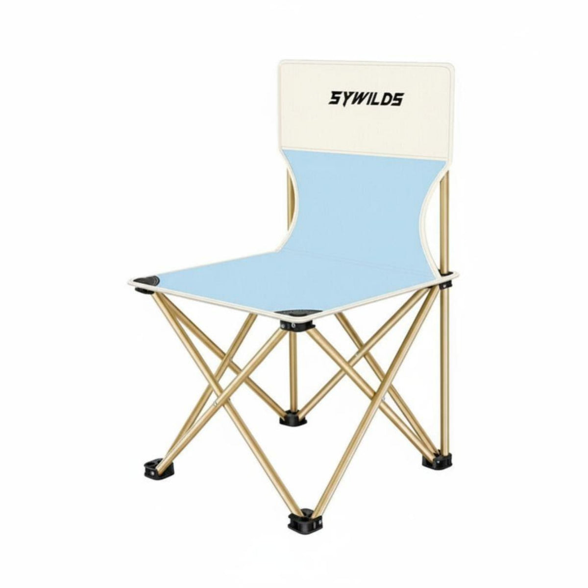 Lightweight extremely lightweight Camp Chair Foldable Design Folding Camp Stool With rearrest Camping Seat Quick Setup for Campers, rearpackers, Fishing, Hiking, Beach, Gardening
