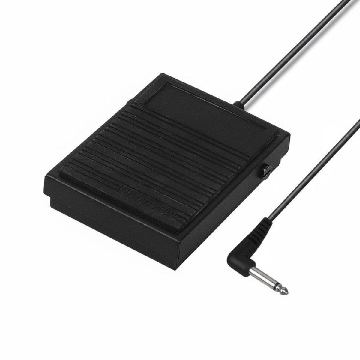 Polarity Switch Sustain Pedal Non-Slip Design MIDI Keyboard Pedal Long-Lasting Metal Construction Universal Keyboard Footswitch