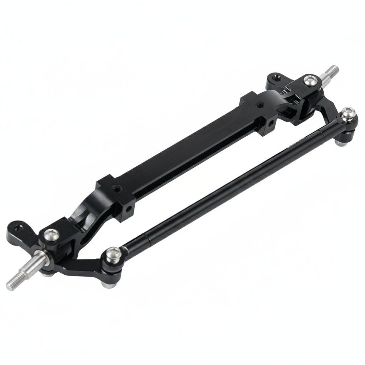 Aluminum Alloy Non Powered Front Axle Metal Wirelessly Controlled Control Vehicle Parts Easy to Install for DIY Hobbyists