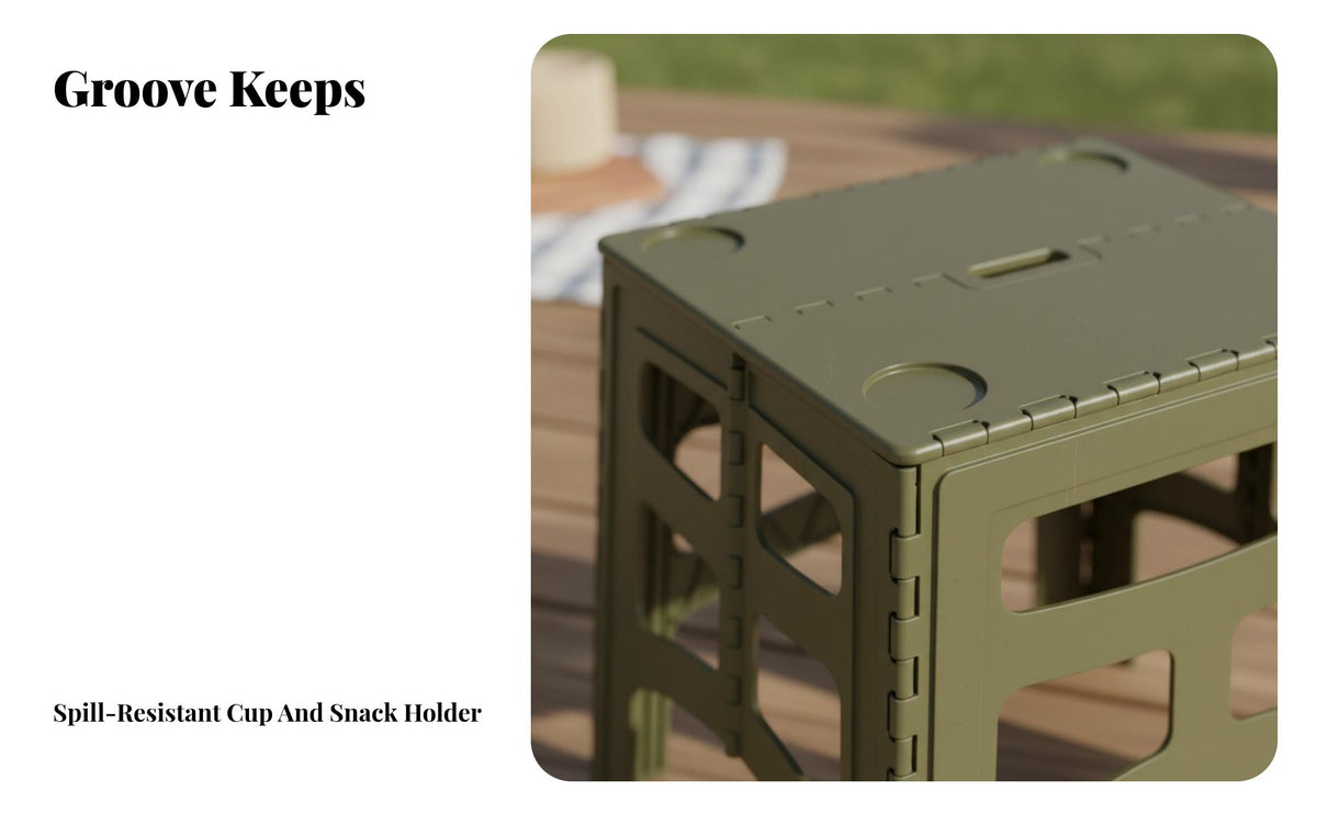 Foldable Plastic Folding Table Folds Flat Portable Folding Table Indoor Outdoor Use Small Kids Activity Desk Space-Saving for Students, Families, Dorm Room, Camping, Car Travel, Bedroom