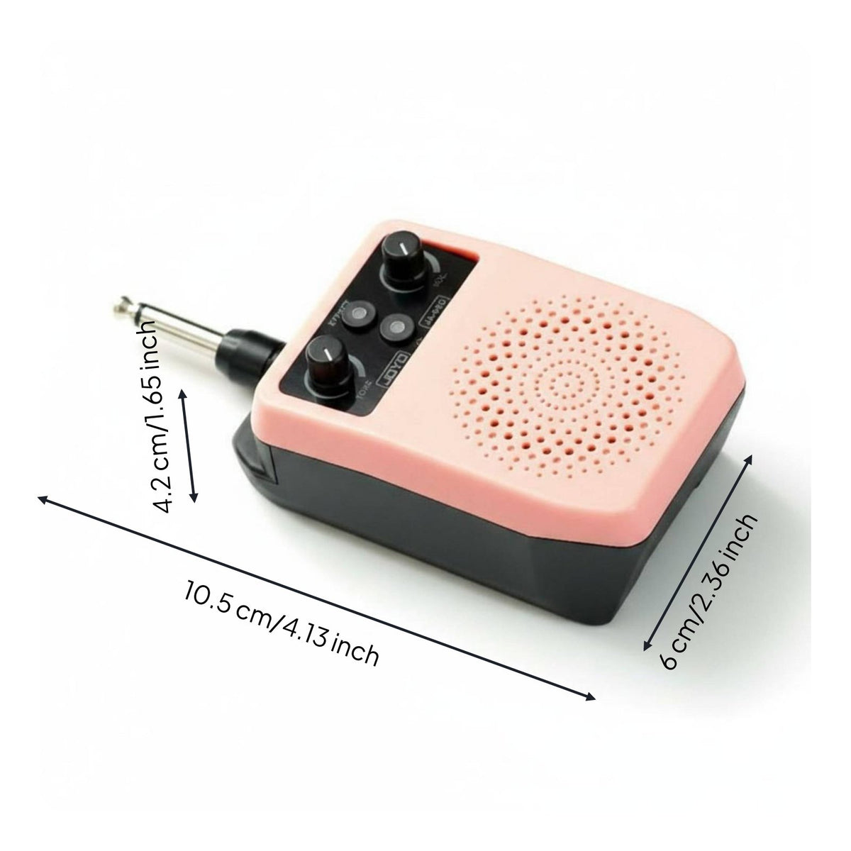 Portable Electric Guitar Amp Bluetooth Guitar Amp Musical Instrument Accessory for Guitarists, Bassists, Beginners, Practice, Travel, Outdoor