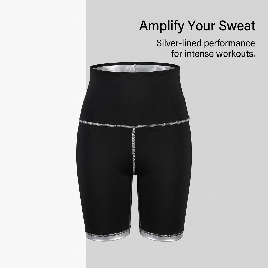 Sauna Suit for Women 2 Piece Sweat Set with Long Sleeve Top and Pants, Polyester Blend for Gym Workout and Running