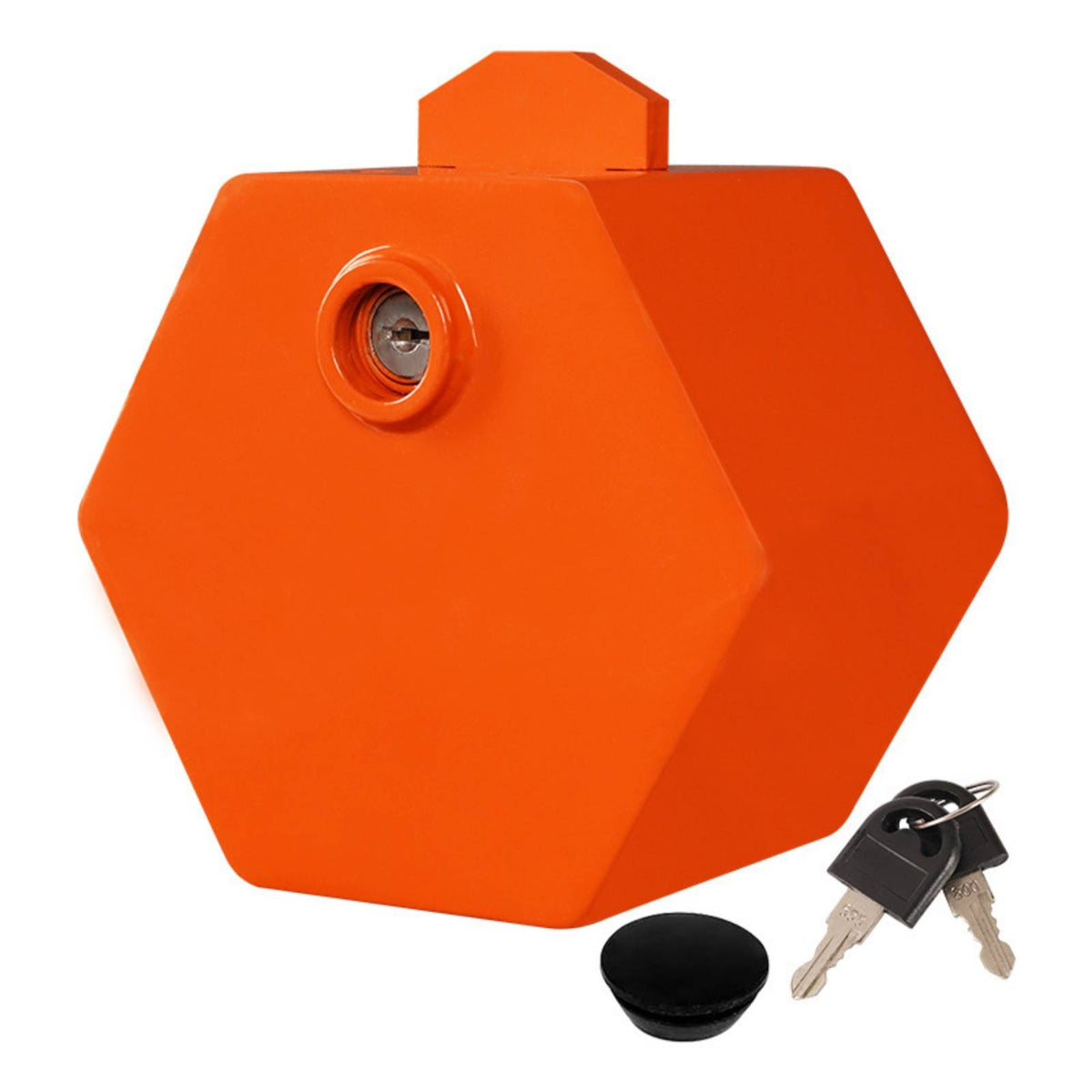 Trailer Hitch Coupler Lock Heavy Duty Trailer Coupler Lock Anti Unauthorized Removal for Storage Areas, Parking Lots, Travel Periods