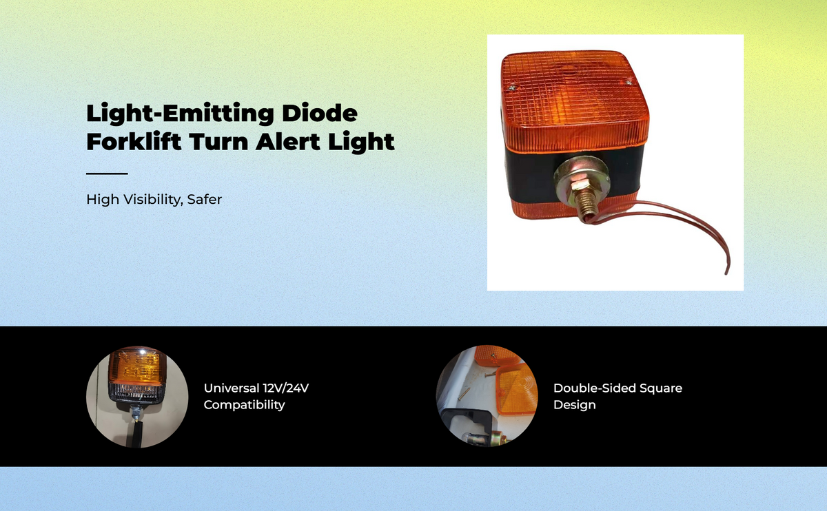 Forklift LED double-sided square turn marker front lamp