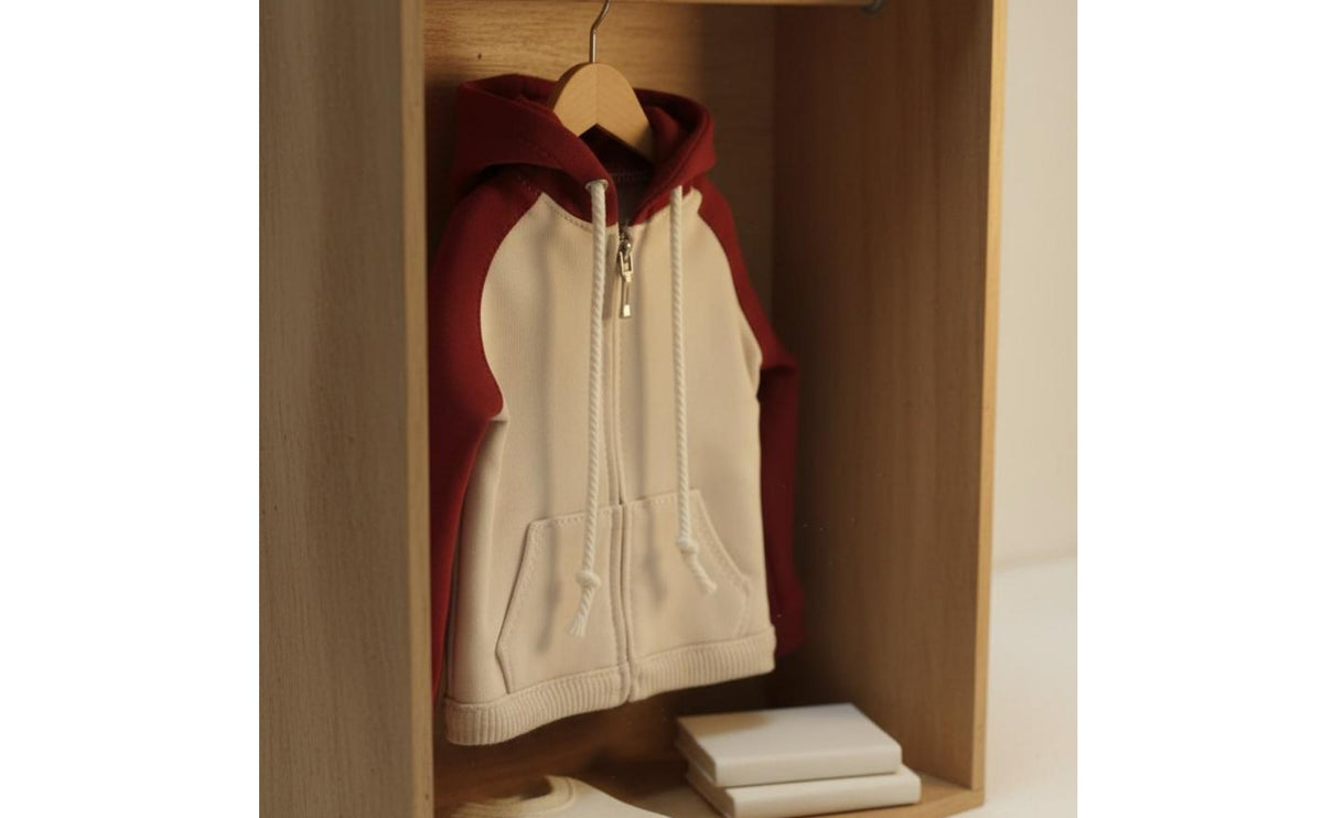 BJD Hoodie Jacket Casual Comfortable Fit 1/4 Scale Doll Hoodie With Hood and Drawstrings