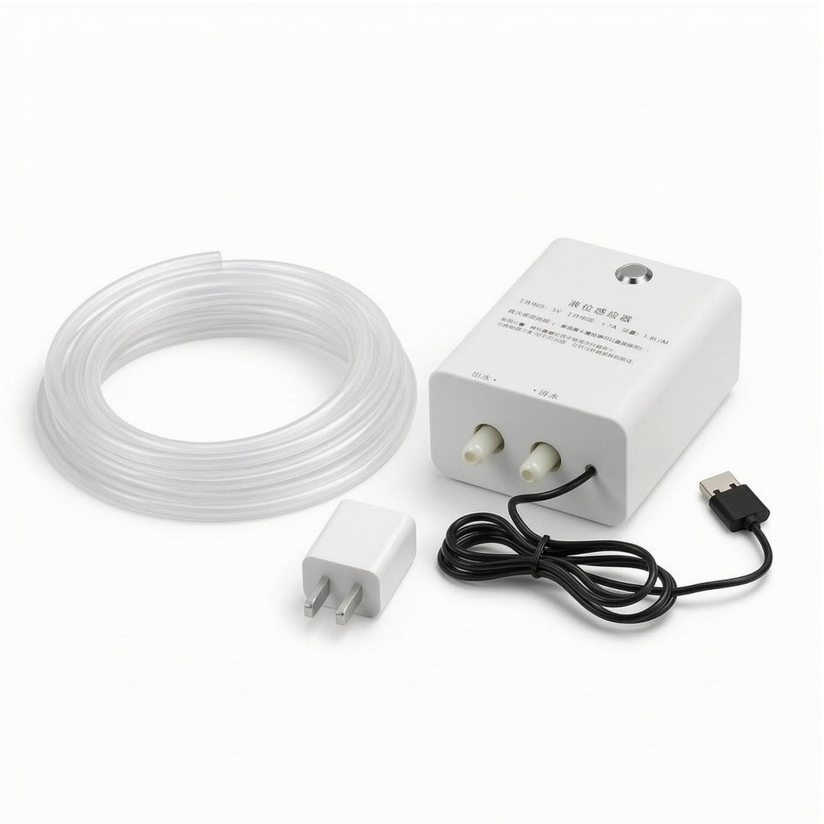 Low-Voltage Liquid Transfer Pump with Silicone Tube Compact USB Liquid Transfer Pump Automatic Food-Grade for Humidifiers
