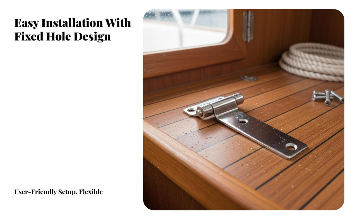 Container Hinge Weatherproof Stainless Steel Boat Hinge Rotation