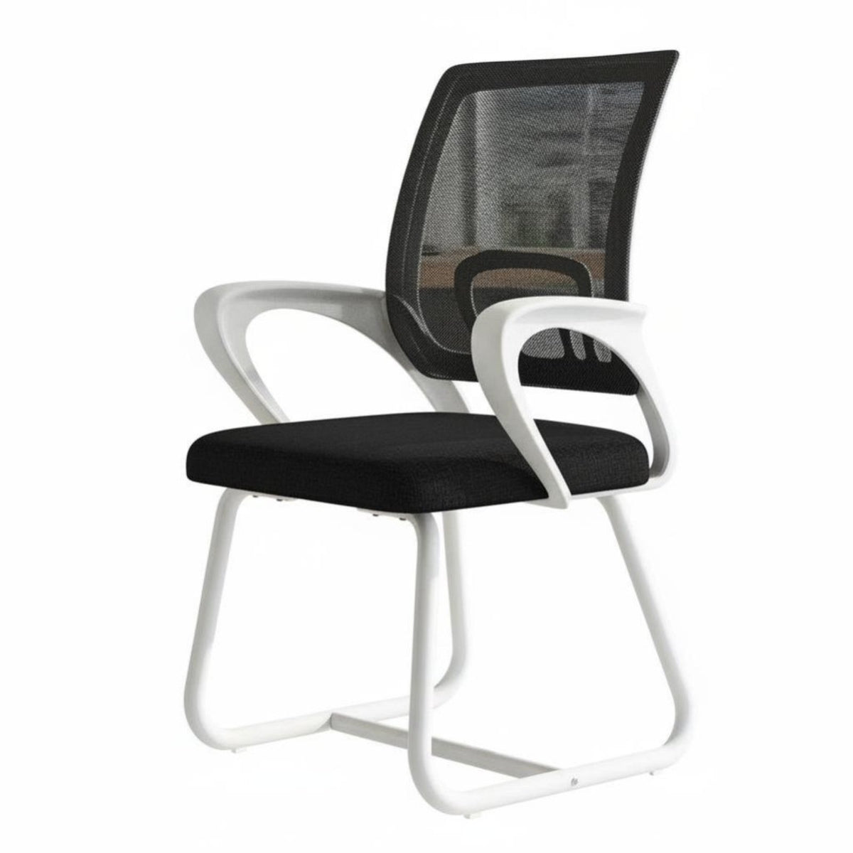 Highspine Mesh Chair with Headrest Adjustable Height Ergonomic Mesh Rotate Chair Thick Padded Padding Effortless Rolling Casters