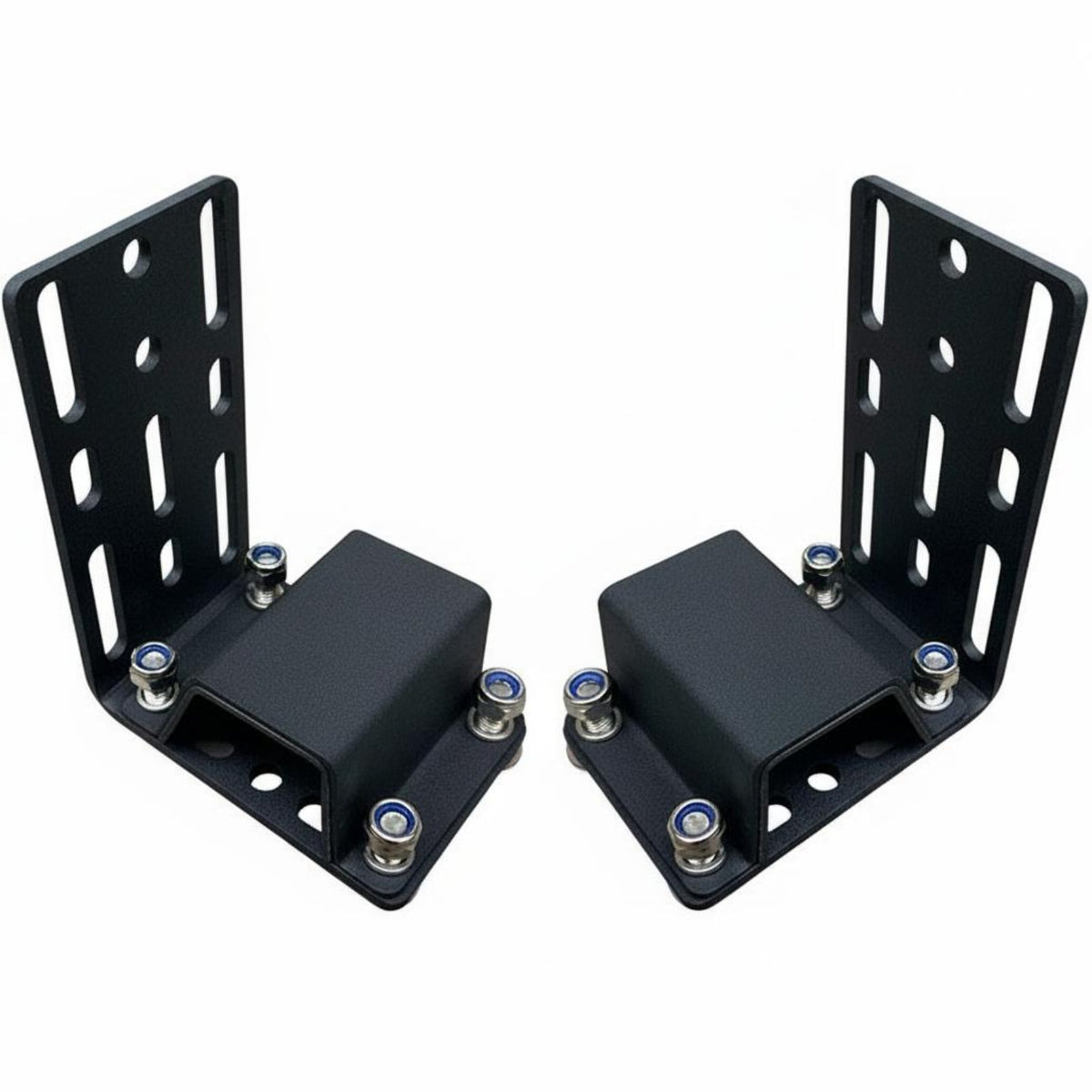 2 Pieces Easy Installation Side Awning Mounting Bracket Heavy Duty Roof Rack Awning Mount Stainless Steel Vehicle Canopy Bracket Universal Fit for Campers, Away from-Road Enthusiasts, Camping, Overlanding, Outdoor