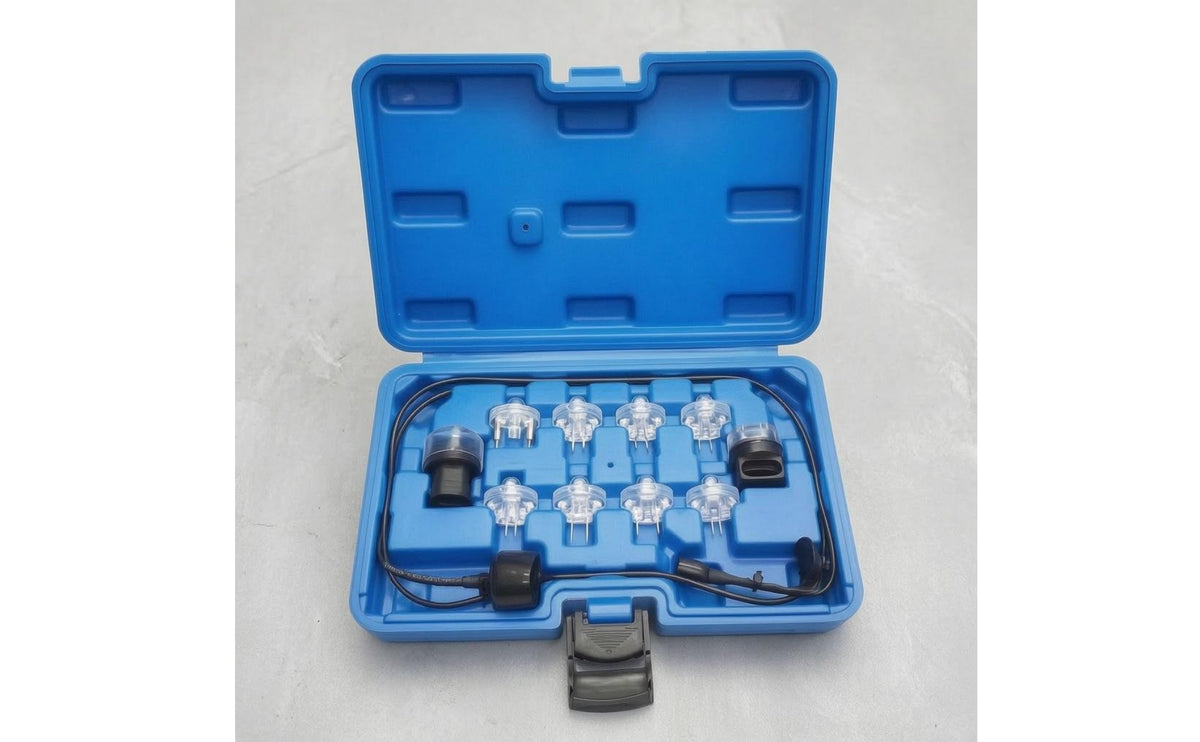 11-Piece Automotive Petrol Injector Tester Kit, Compact and Portable