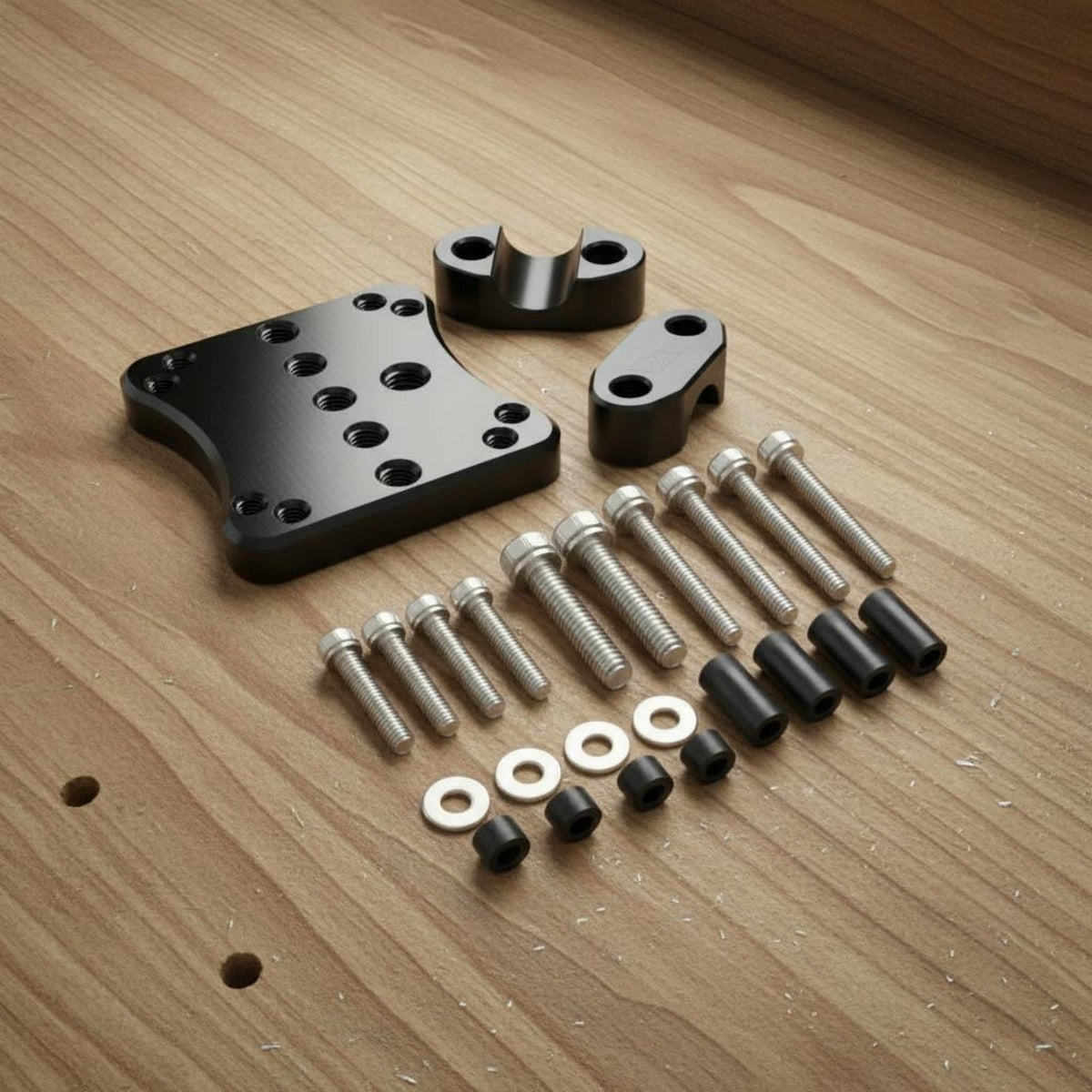 12mm Handlebar Bracket Adjustable Global Positioning System Mounting Bracket for Motorcyclists, Delivery Riders