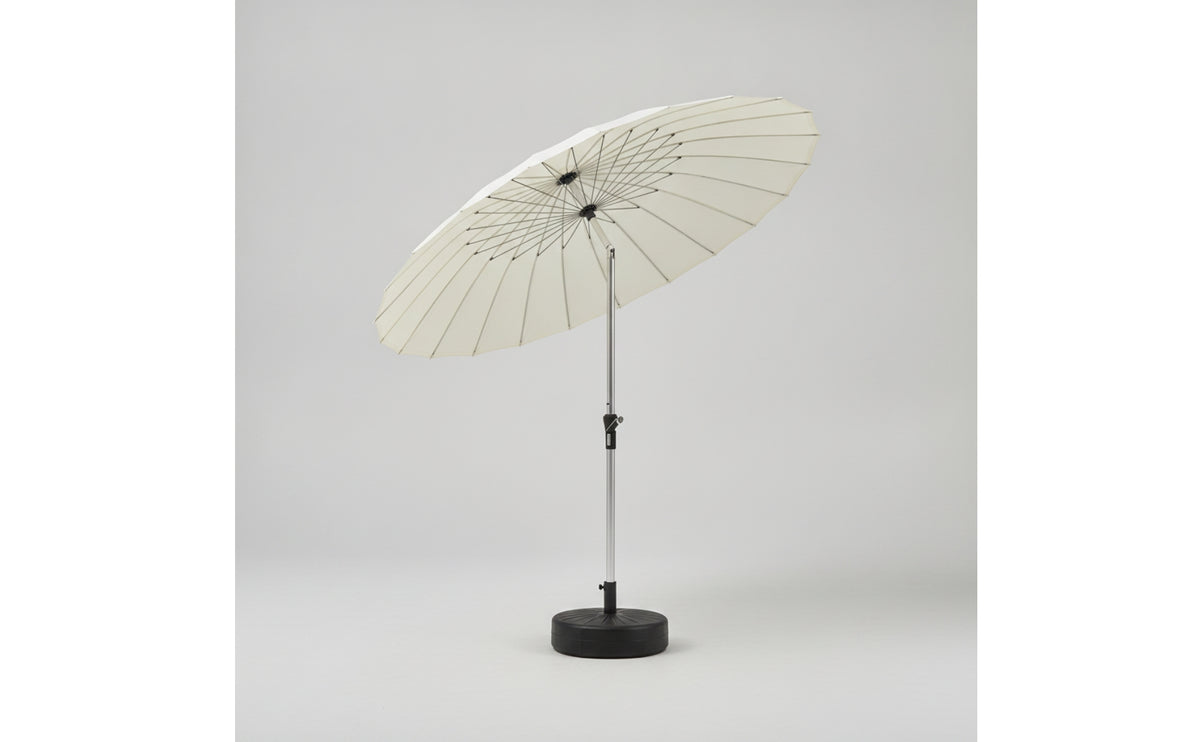 Patio Umbrella with Water Tank Base Stable Patio Umbrella with Base Windproof for Garden, Poolside, Cafe